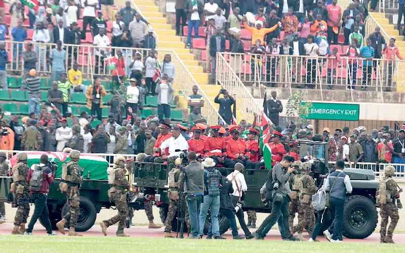 Image accompanying “CGH? Given Raila's stature just imagine if he became president”